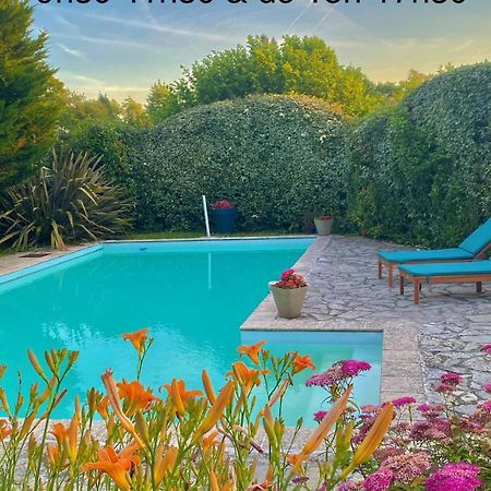 Agreable Petit Gite Avec Piscine Et Jardinet Salies-de-Béarn Kültér fotó